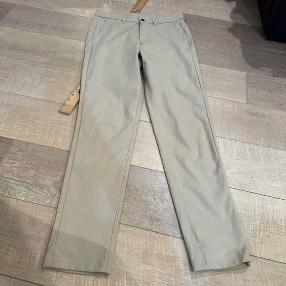 LULULEMON MENS KHAKI DRESS PANTS SIZE 29 - Picture 2 of 10